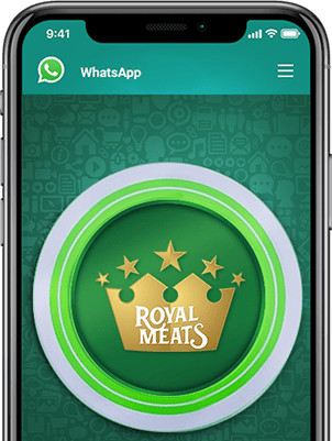 Royal Meats no celular