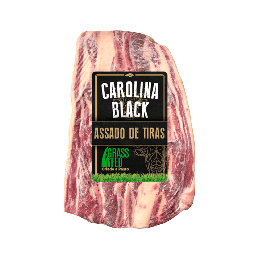 ASSADO DE TIRAS TRASEIRO 100% GRASS FED CAROLINA BLACK CONGELADO