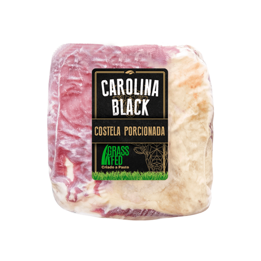 COSTELA MINGA PORCIONADA GRASS FED CAROLINA BLACK