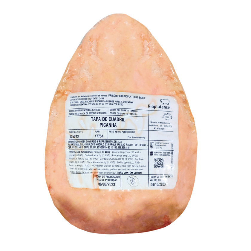 PICANHA ARGENTINA PREMIUM RIO PLATENSE RESFRIADA